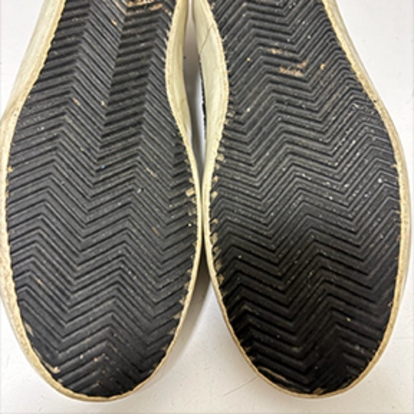 Golden Goose Slide Sneaker Size 40 Dark Navy Glitter - Picture 9 of 10